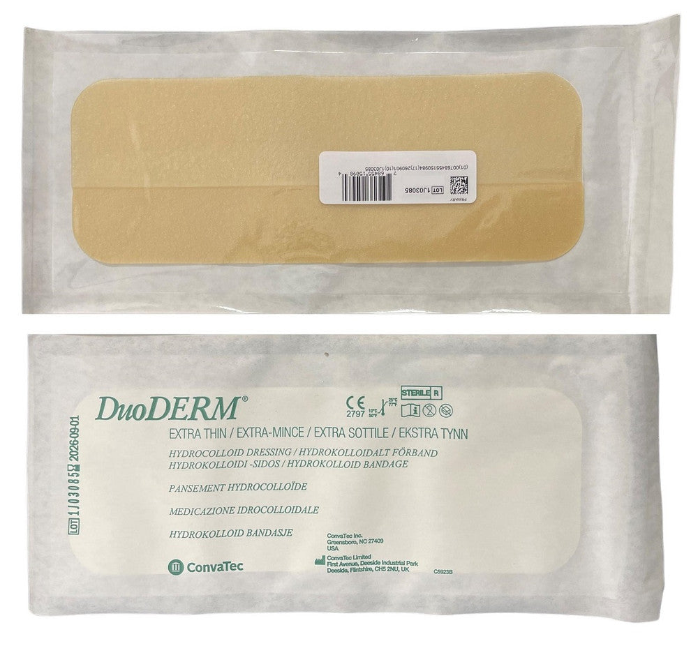 ConvaTec Duoderm Dressing 9cmx25cm Extra Thin 187921 Each