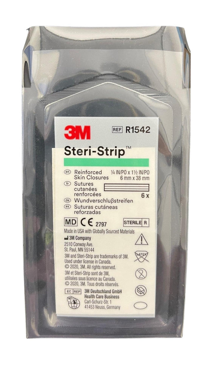 Steri Strips 6mm x 38mm Reinforced Skin R1542 EACH