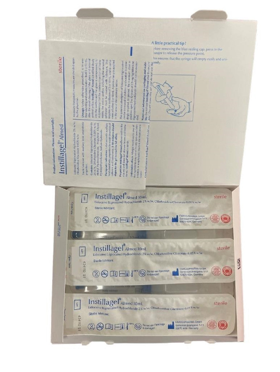 Instillagel Almed Catheter Lubricant 10ml 2534751