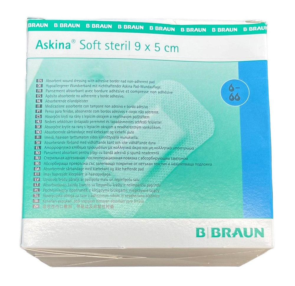 B. Braun Askina Soft 5Cmx9Cm 9086501 Box of 50