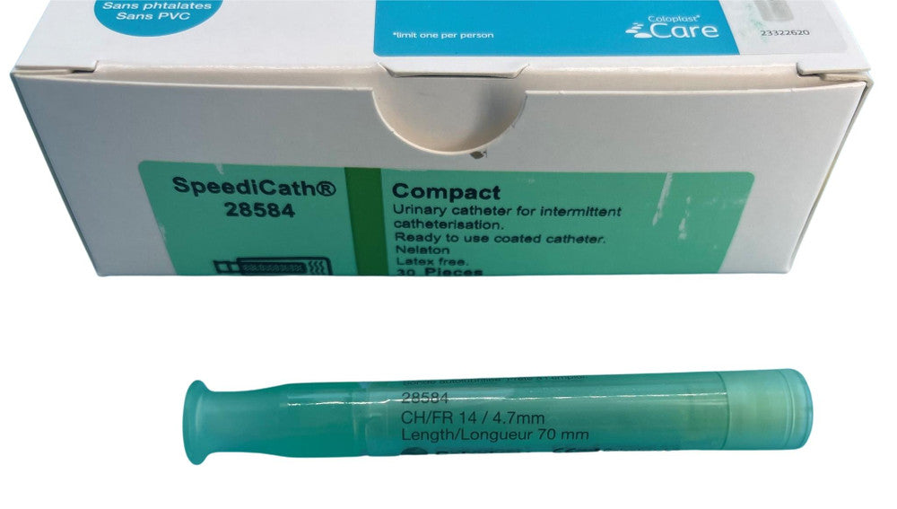 Coloplast Speedicath Compact Female Intermittent Transparent 7cm All Sizes