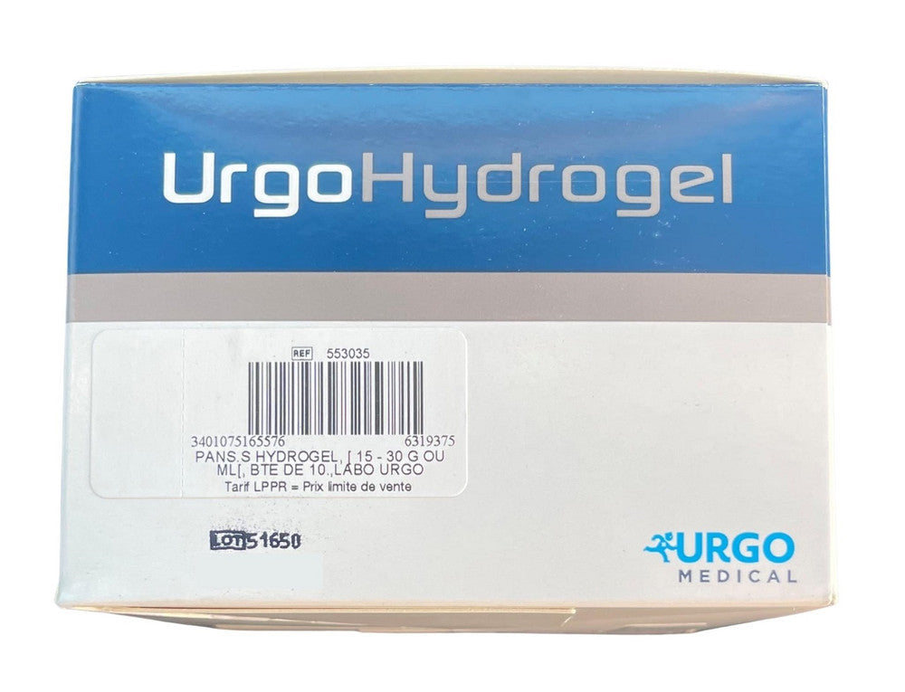 Urgo Hydrogel Tube 15G Tube 100382 10Pcs