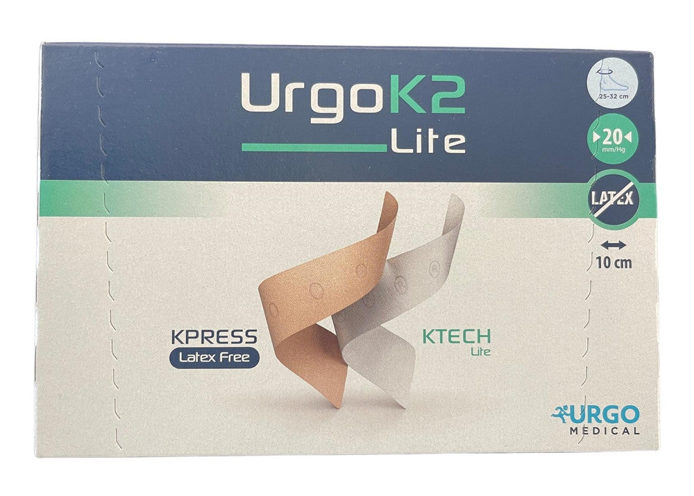 Urgo K2 Compression Bandage Light 25 32Cm/10Cm 2 Layer Latex