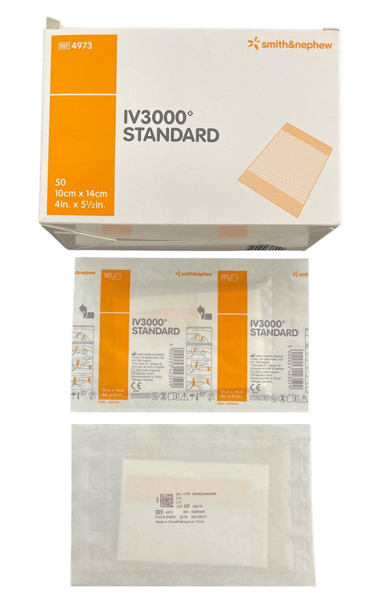 Smith & Nephew IV3000 Standard 10cm x 14cm Orange Handle