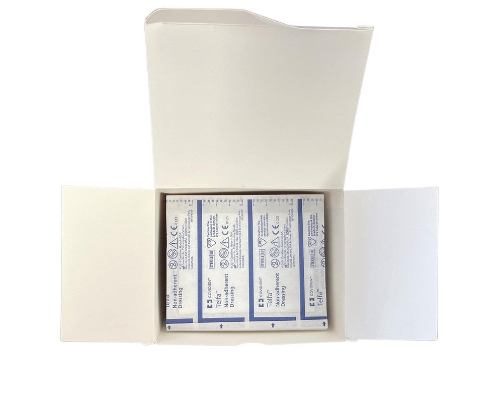 Covidien Telfa Dressing 7.5cm x 10cm Non adherent Non Adhesive