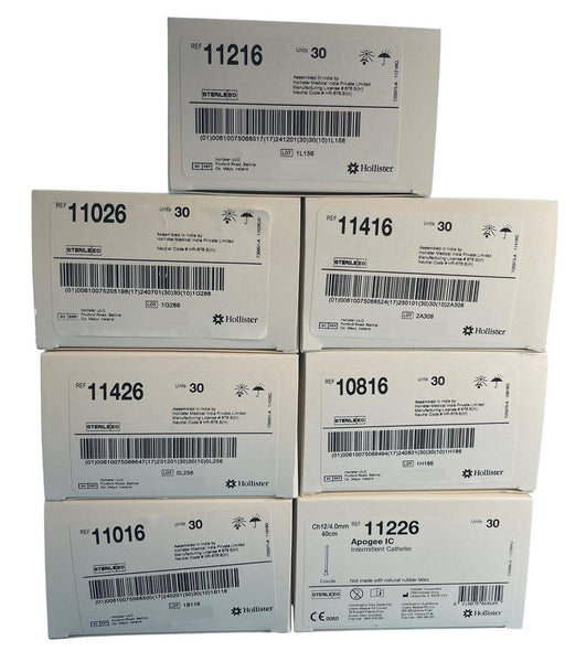 Hollister Apogee Nelaton Intermittent Catheter IC  - All Sizes