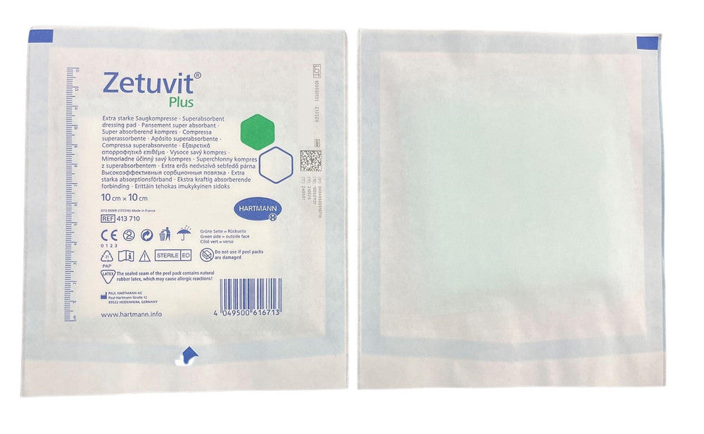 Hartmann Zetuvit Plus Dressing All Sizes