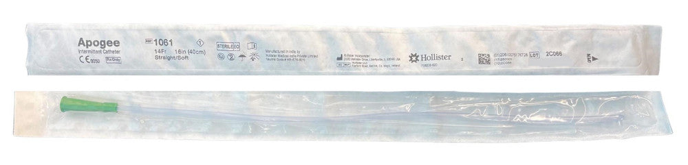 Hollister Apogee IC Intermittent Catheters Male 14 Fr/Ch 40cm 16