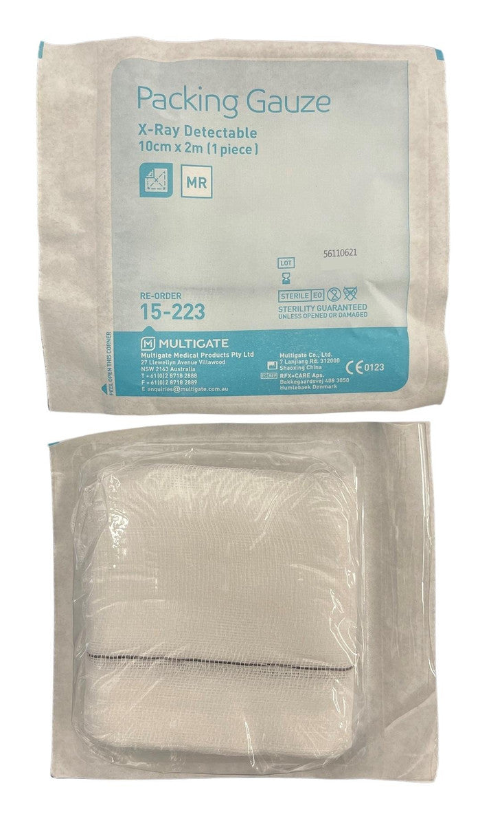 Multigate X ray Detectable Packing Gauze Sterile Each | Medisa
