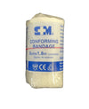 Aaxis S+M Conforming Bandage 5cm x 1.8mtr 4mtr Stretched 10105112