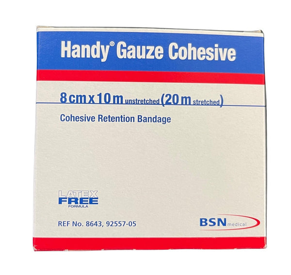 Handy Gauze Cohesive Unstretched - All Sizes