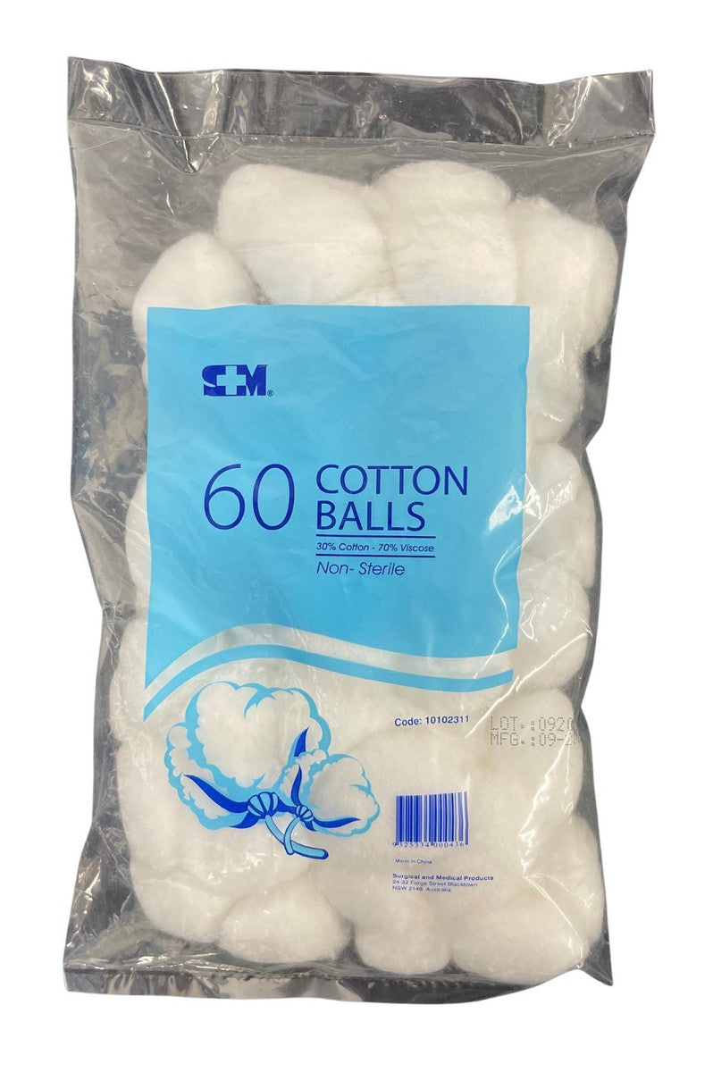 Aaxis S+M Cotton Balls Non Sterile