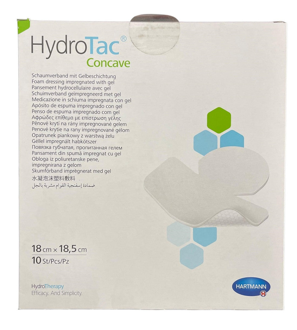 Hartmann HydroTac Concave 18.5 x 18.5cm Dressing All Packaging