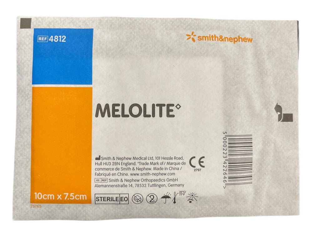 Melolite Dressing 10cmx7.5cm 4812 each