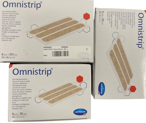 Hartmann Omnistrip Closure Strips Sterile - All Sizes