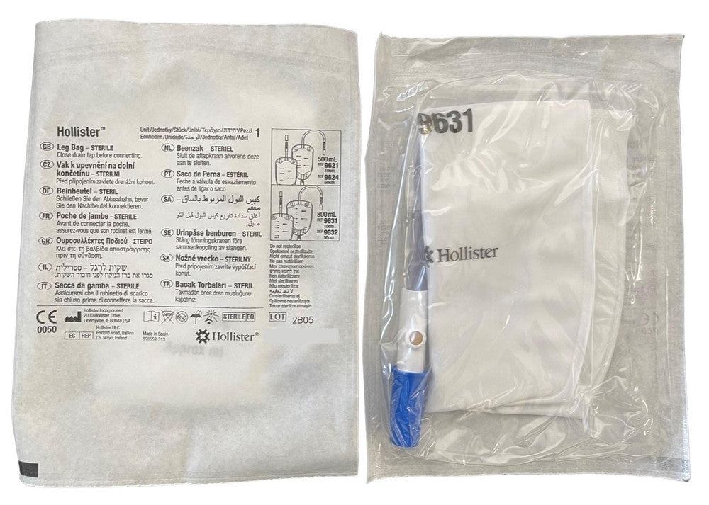 Hollister Urinary Leg Bag Sterile All Sizes