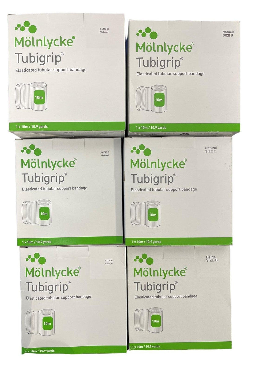 Tubigrip Elasticated Tubular Bandage Roll of 10m All Sizes on Medisa.com.au