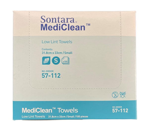 Multigate MediClean All Purpose Towel White 35cmx30cm (57-112)