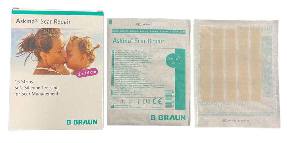 B. Braun Askina Scar Repair Silicone Sheets All Sizes