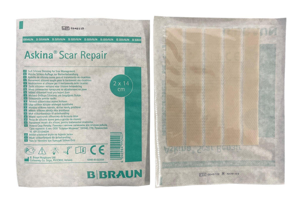 B. Braun Askina Scar Repair Silicone Sheets All Sizes