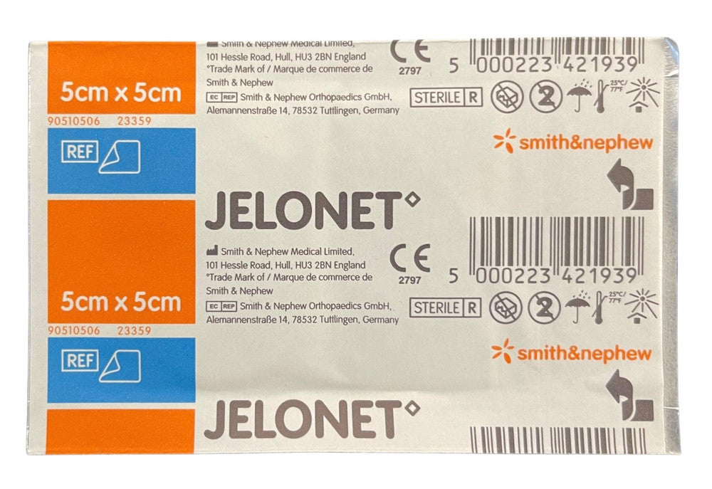 Smith & Nephew Jelonet Paraffin Gauze Dressing 5cmx5cm 7403 Each