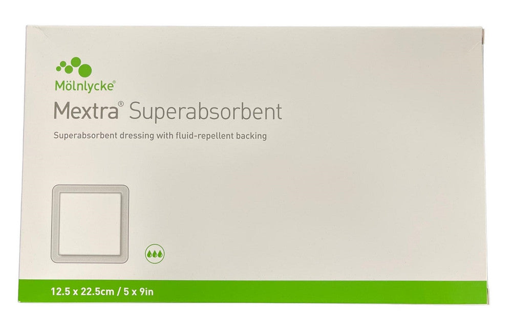 Mextra Molnlycke Mextra Superabsorbent Dressing All Sizes | Medisa