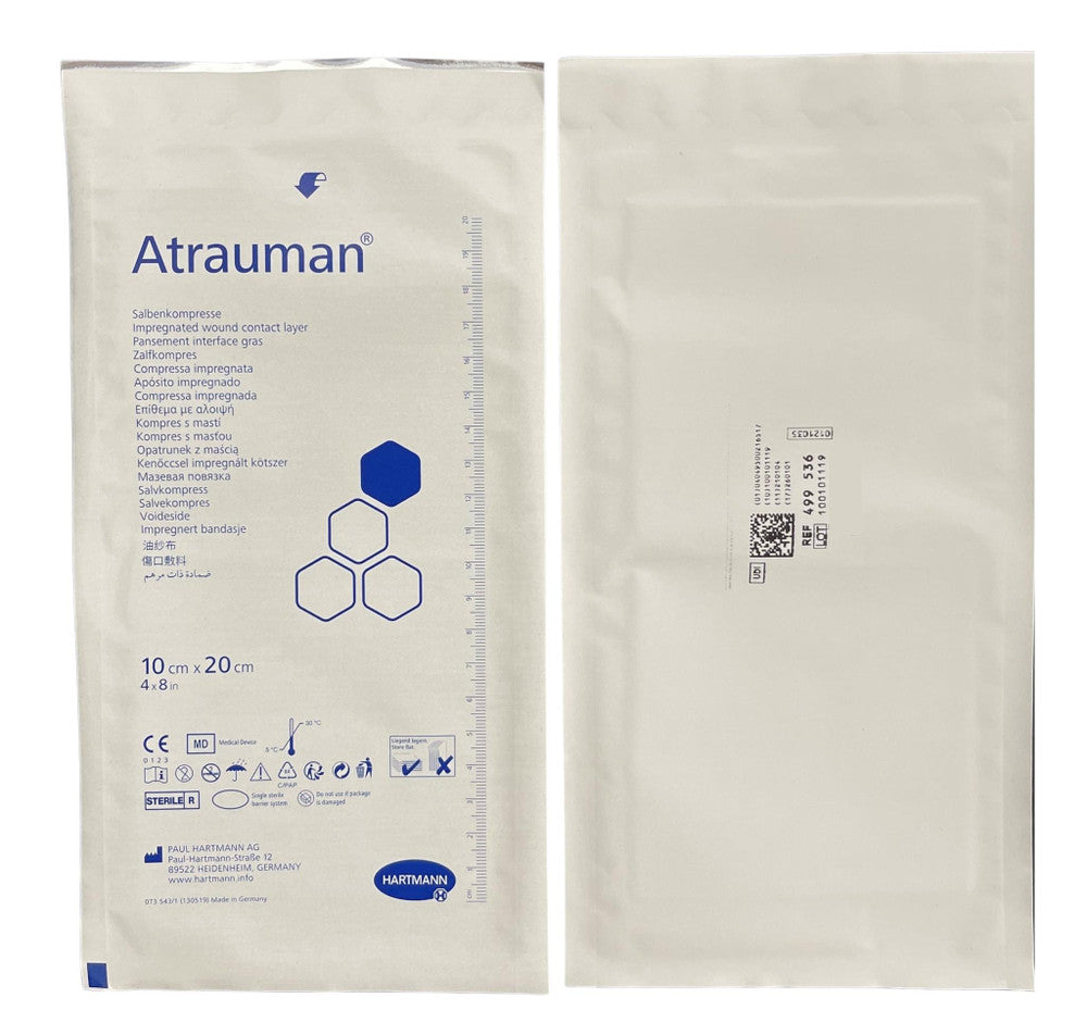 Hartmann Atrauman Non Adhesive Contact Layers Dressing Sterile All Sizes