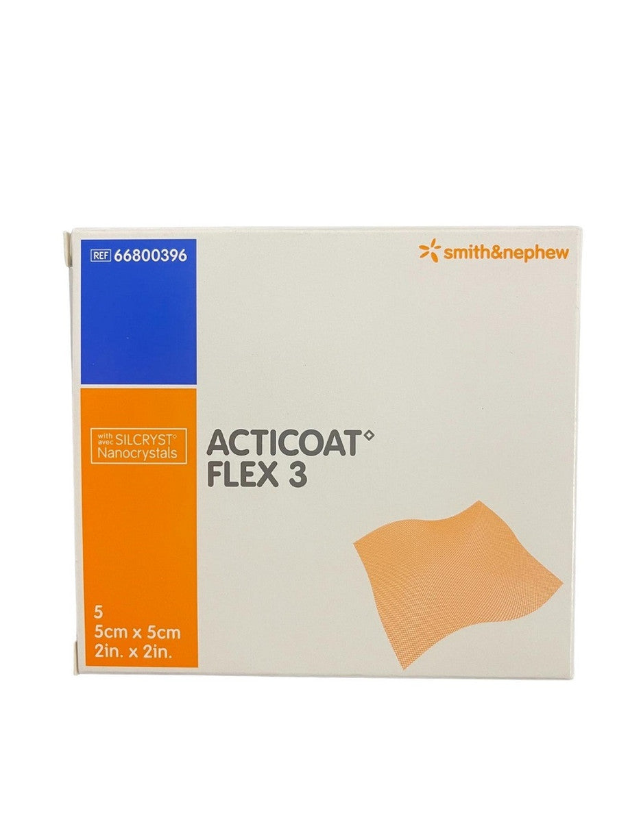 Smith & Nephew Acticoat Flex 3 Dressing 5cm X 5cm