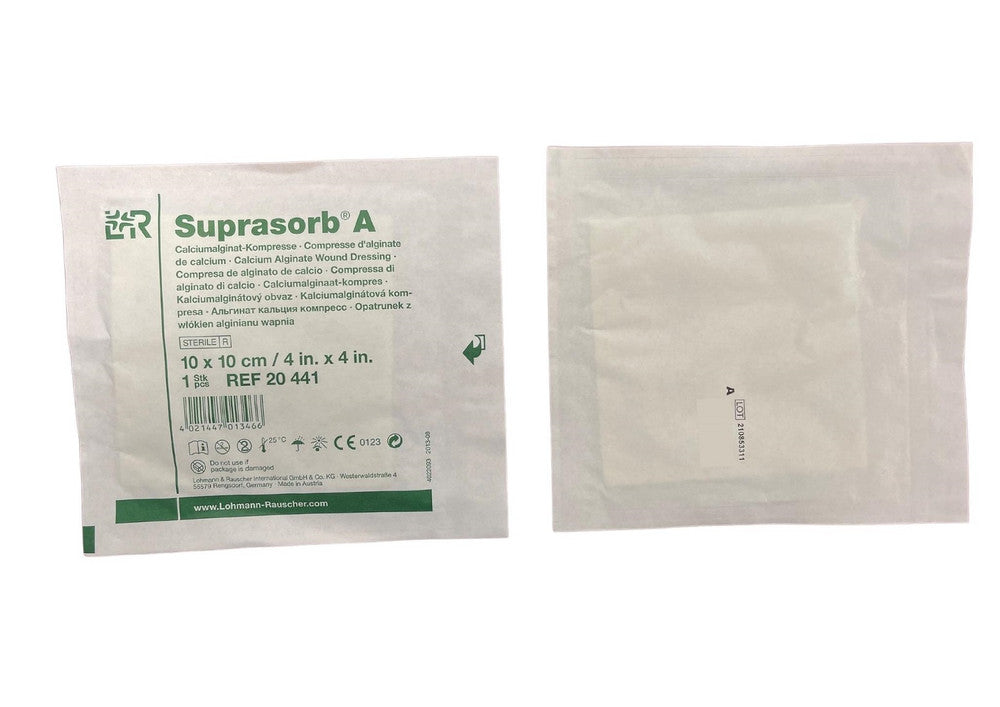 Suprasorb A Alginate Dressing 10Cmx10Cm (20441)