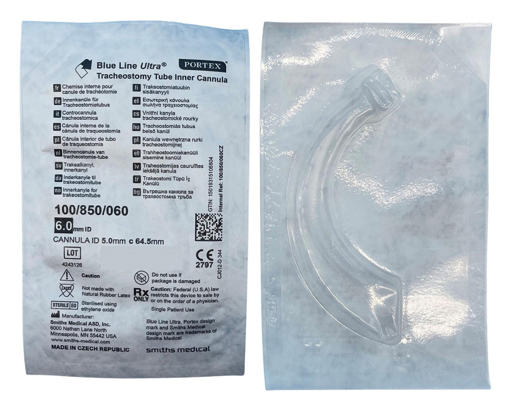 Ultra Inner Portex Blue Line Ultra Tracheostomy Tube Inner Cannula | Medisa
