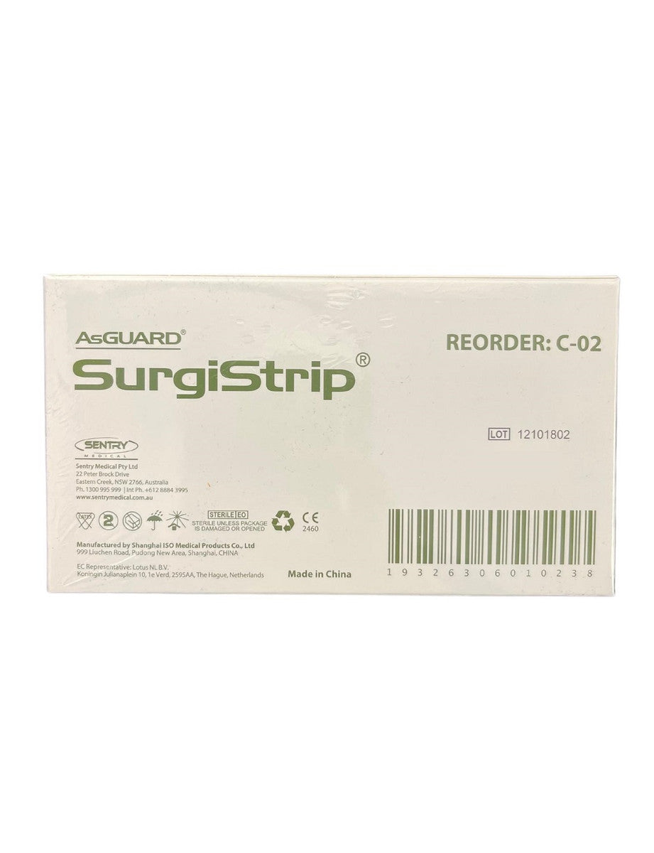 Sentry Asguard Surgistrip Reinforced Skin Closures 6mm x 75mm 3