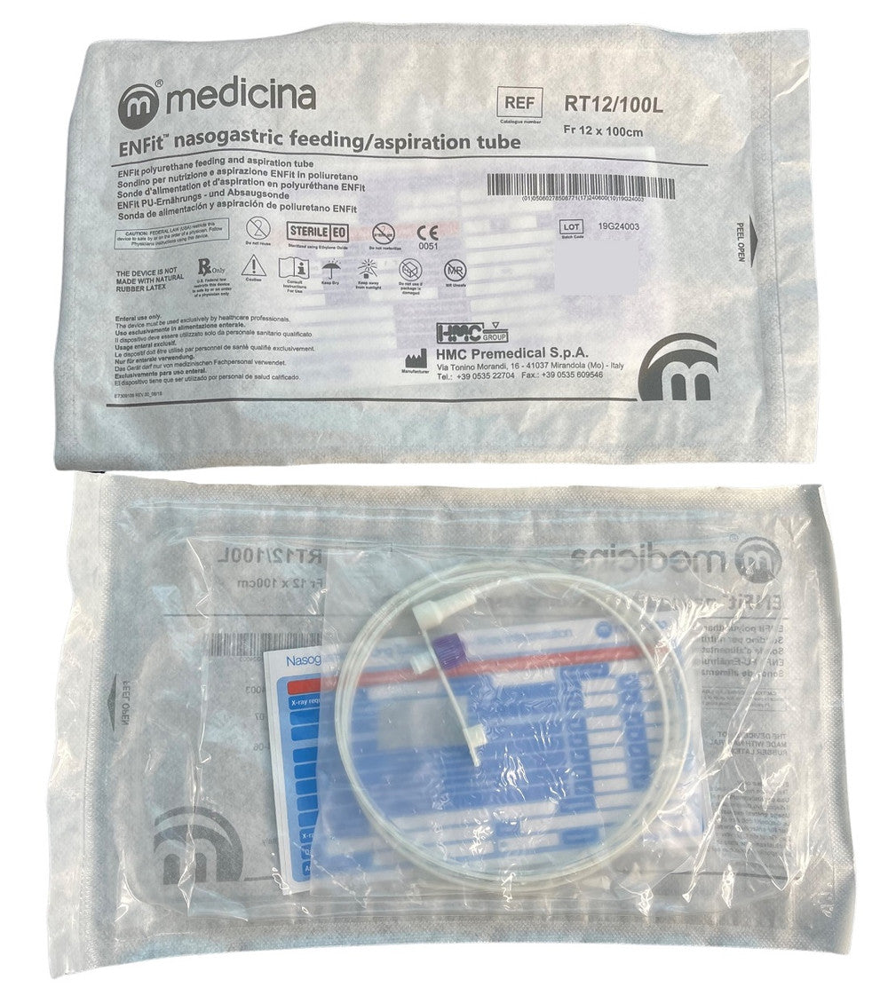 Medicina ENFit Nasogastric Feeding/Aspiration Tubes All Sizes