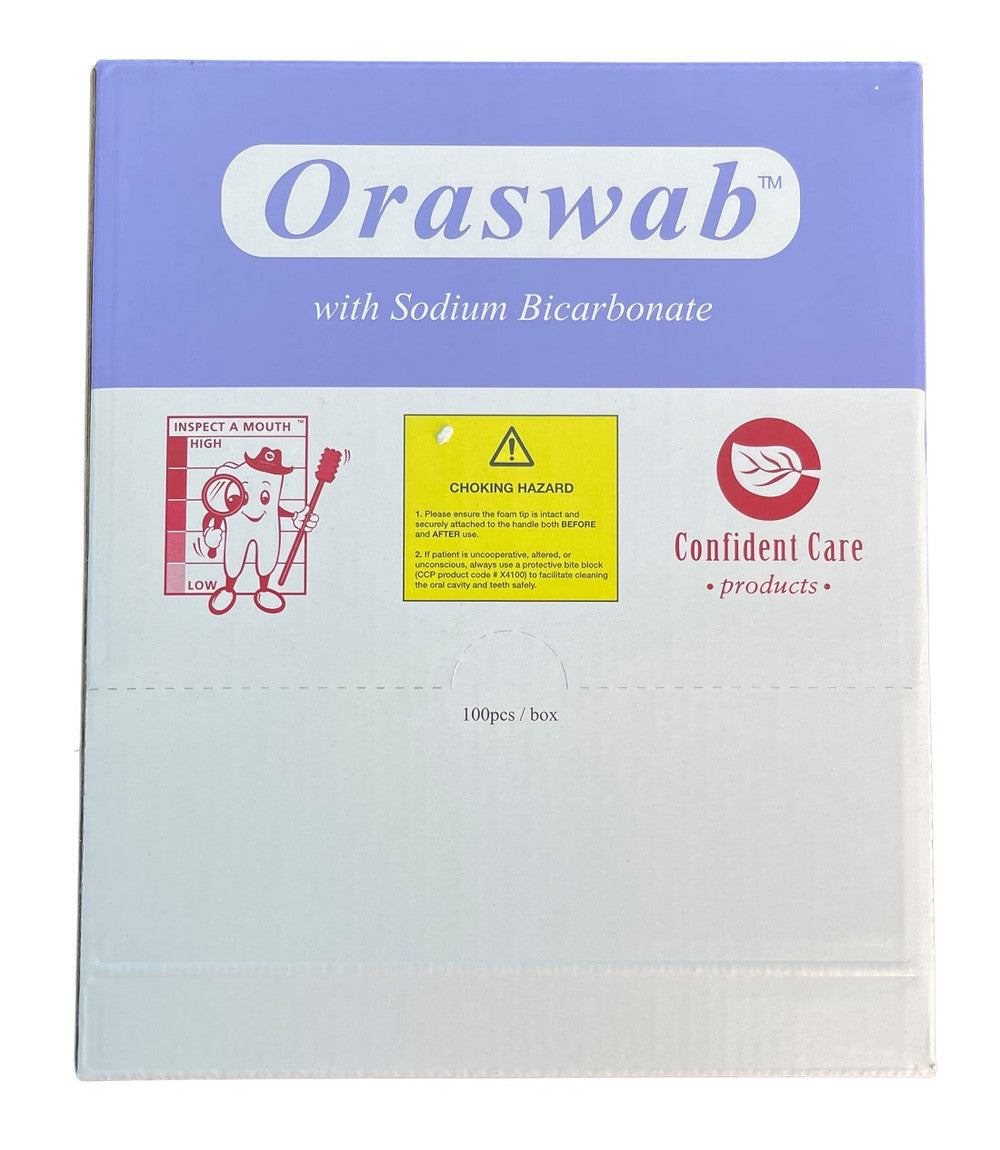 Oral Swab Impregnated With Sodium Bicarbonate X76075 100Pcs