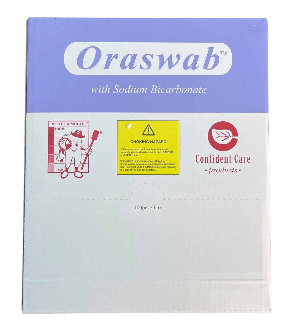 Oral Swab Impregnated With Sodium Bicarbonate X76075 100Pcs