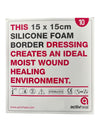 Activheal Silicone Foam Border 15 X 15cm 10pcs/Box