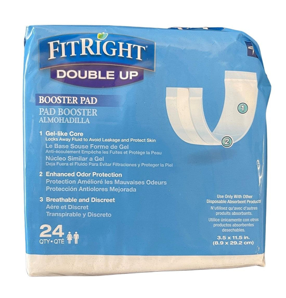 Medline Double Up Liners 9X29Cm 90X290mm 650ml Pktx24 MSC326015 8Pkts