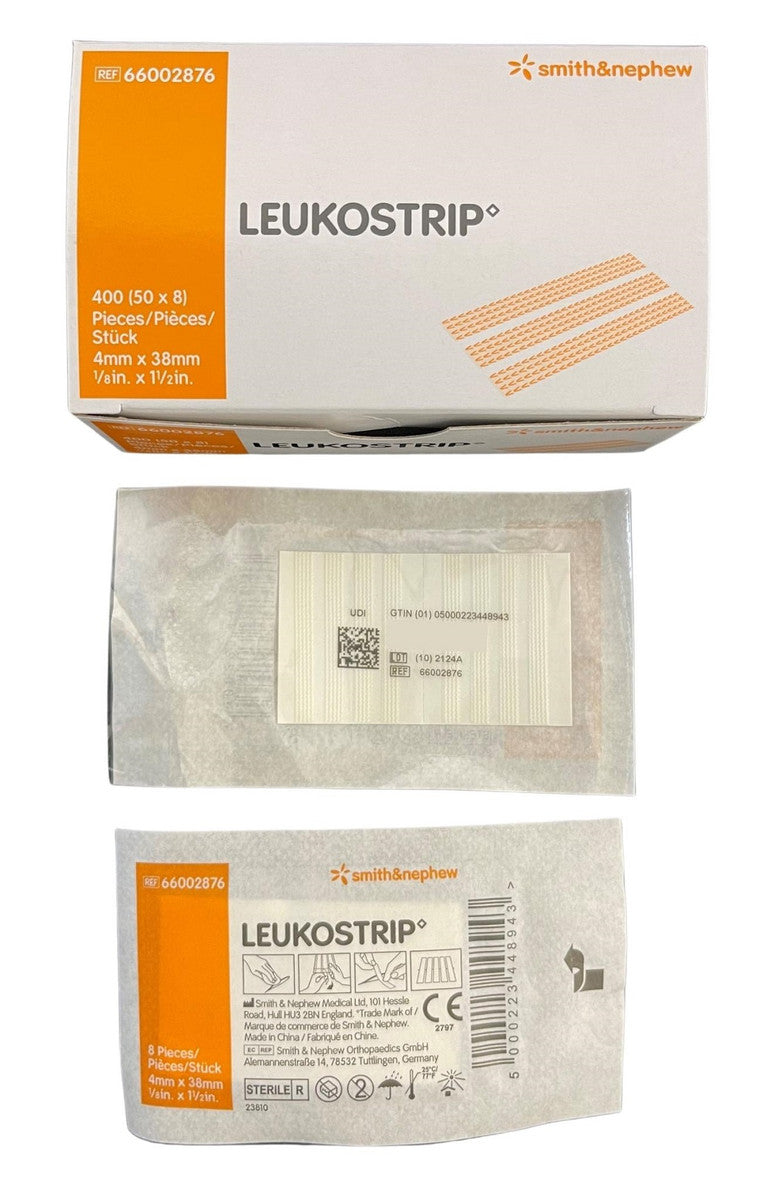 Leukostrip Wound Closure Strip 4mm x 38mm 66002876 each