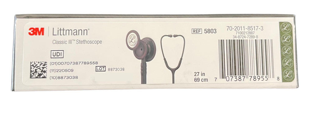 3M Littmann Classic III Monitoring Stethoscope Special Edition With Tube