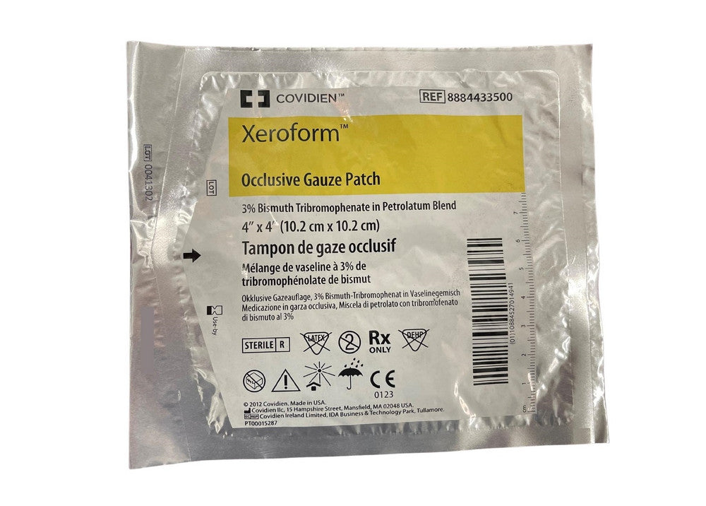 Xeroform Petroleum Gauze 10 x 10cm Patch (8884433500) | Medisa
