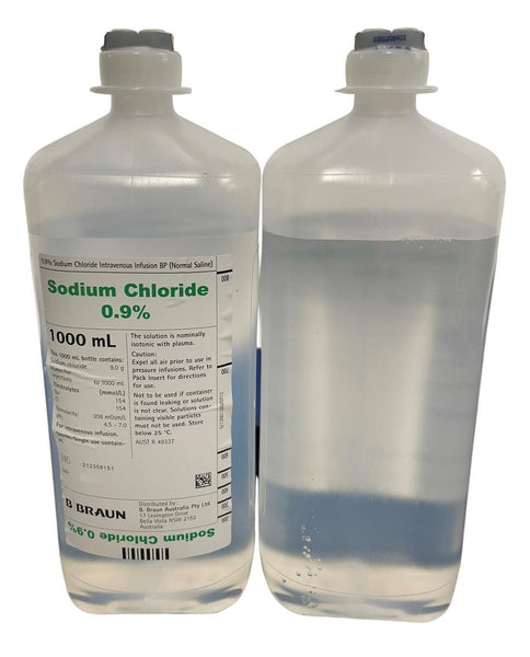 B. Braun Ecoflac Plus Sodium Chloride 0.9% EP - All Volumes