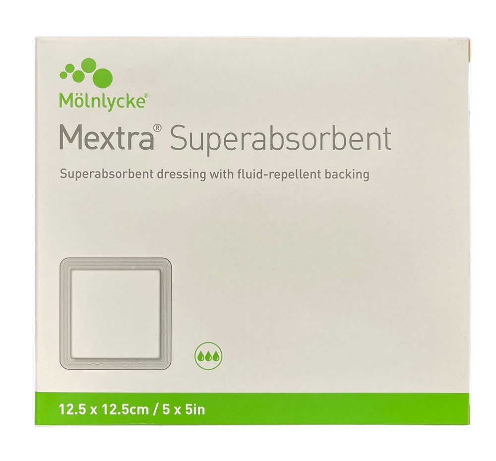 Mextra Molnlycke Mextra Superabsorbent Dressing All Sizes | Medisa
