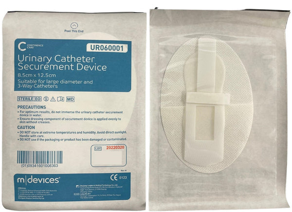 MDevices Urinary Catheter Securement Device , Sterile - All Sizes