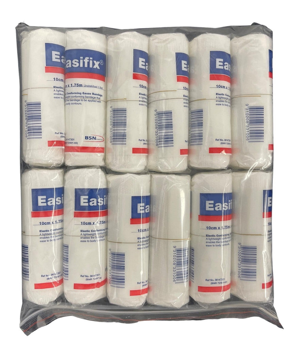 BSN Easifix Conforming Bandage 10cmx1.75mtr 72501 03 Box of 12