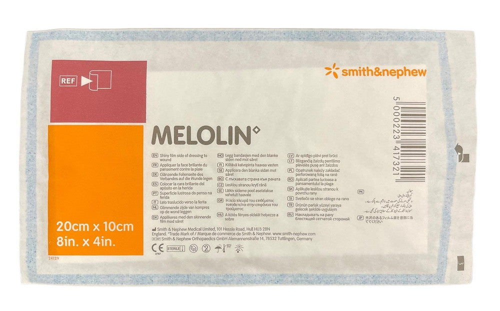 Smith & Nephew Melolin Low Adherent Dressing 20cm x 10cm