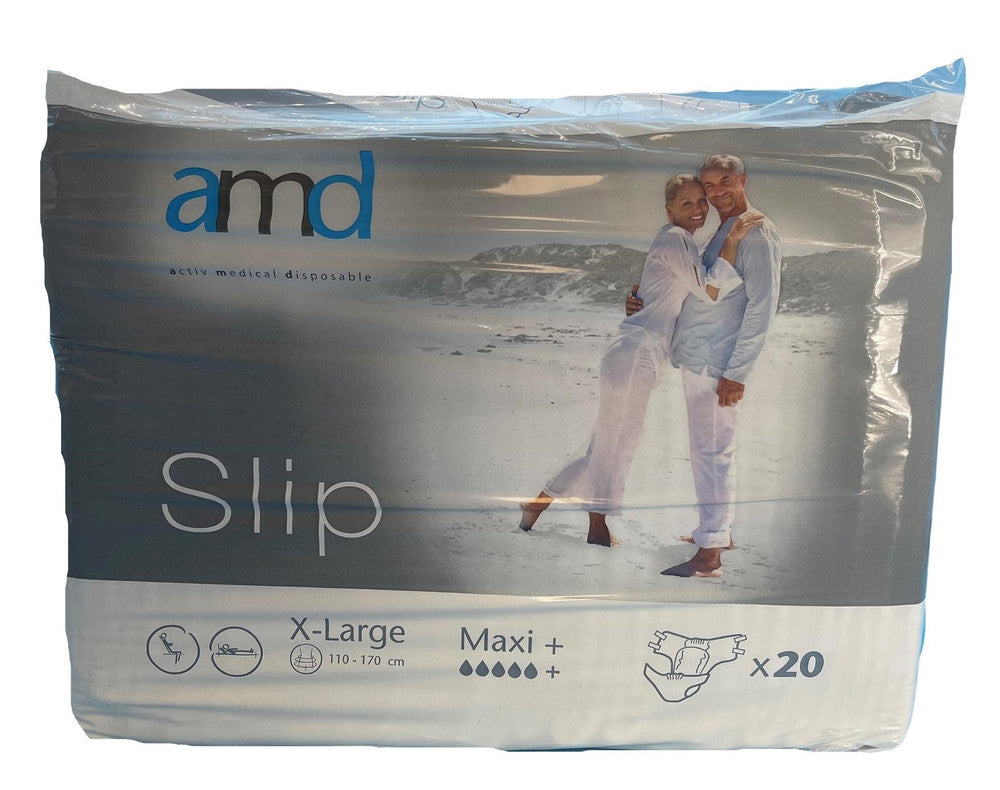 Amd Slip Maxi PLUS X Large 110 170Cm 4000Ml Pkt