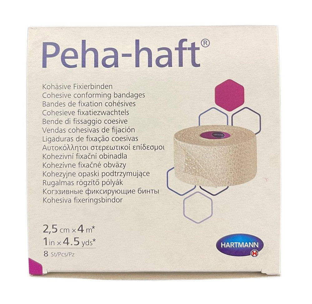 Hartmann Peha Haft Cohesive Bandage Latex Free 1Roll All Sizes