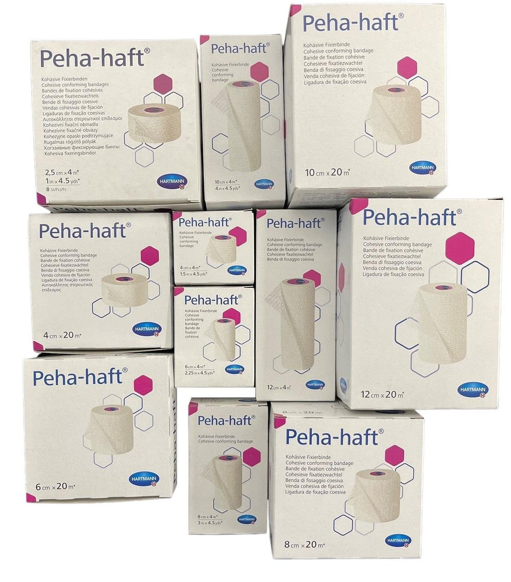 Hartmann Peha Haft Cohesive Bandage Latex Free 1Roll All Sizes