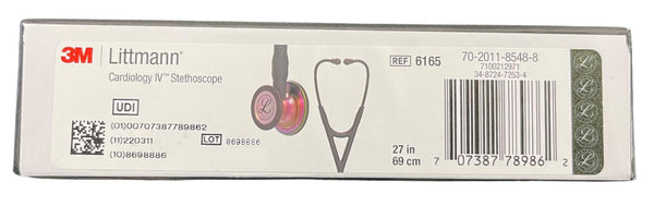 3M Littmann Cardiology IV Diagnostic Stethoscope Special Edition High Polish Rainbow Finish Chestpiece - All Colors