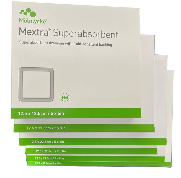 Molnlycke Mextra Superabsorbent Dressing - All Sizes