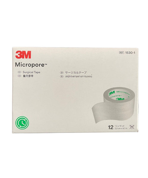 3M Micropore Surgical Tape 25mm x 9.1m White (1530-1)